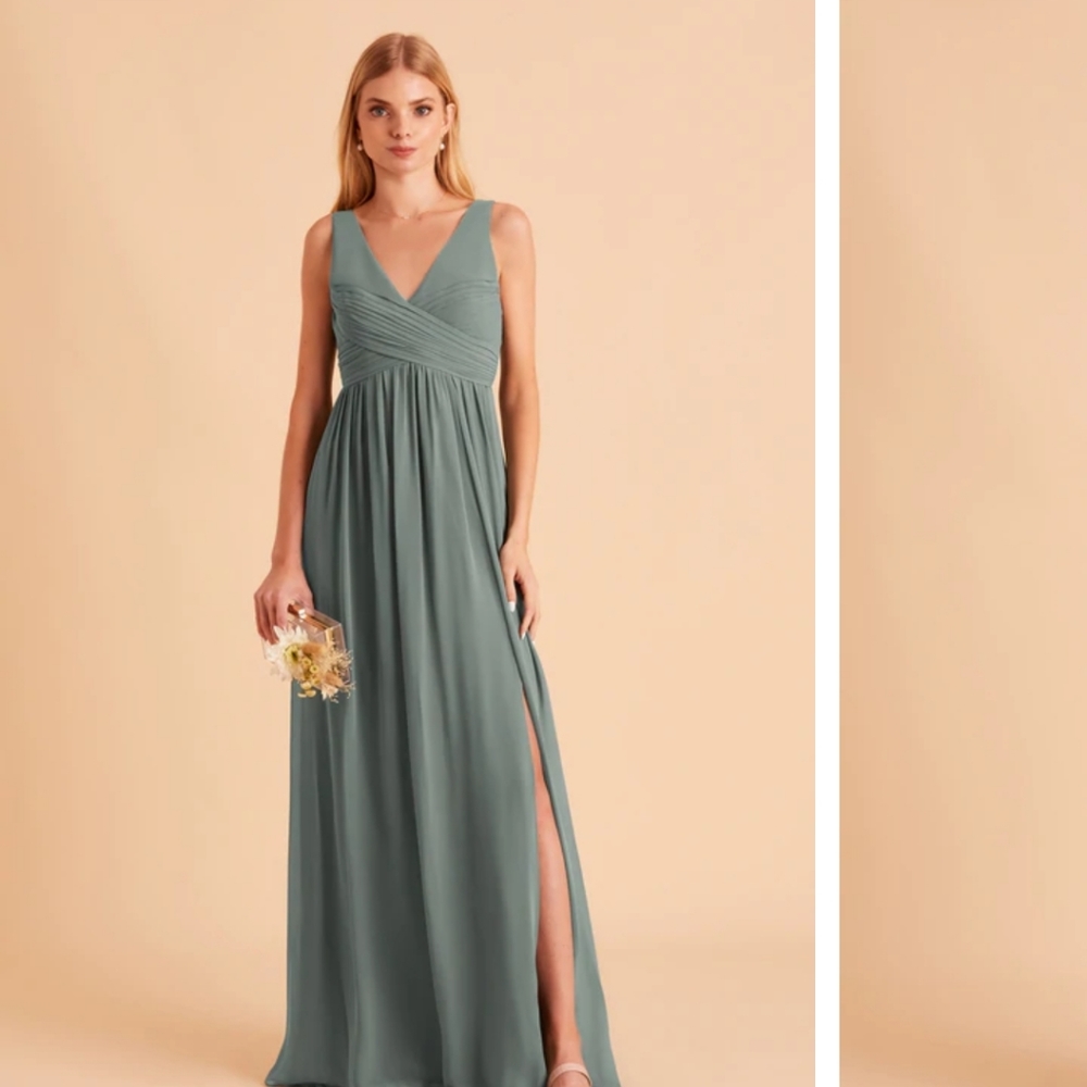 Birdy Grey Laurie Empire Dress - Seaglass